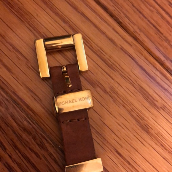 Michael Kors Double Wrap Gold Bracelet - Picture 2 of 5